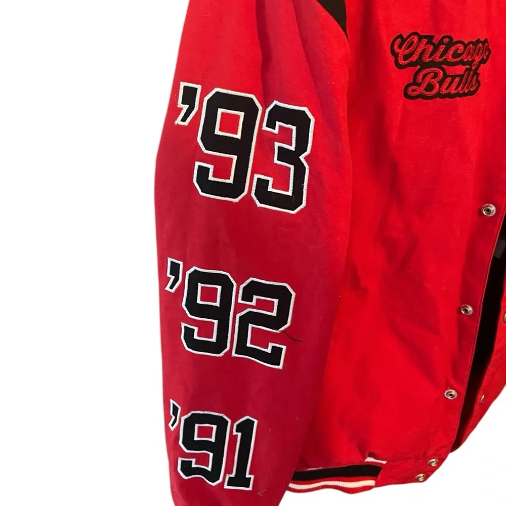 Red NBA Finals Champions Jacket - Picture 6 of 8